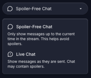 Chat Options