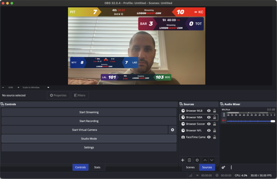 OBS Scorebug