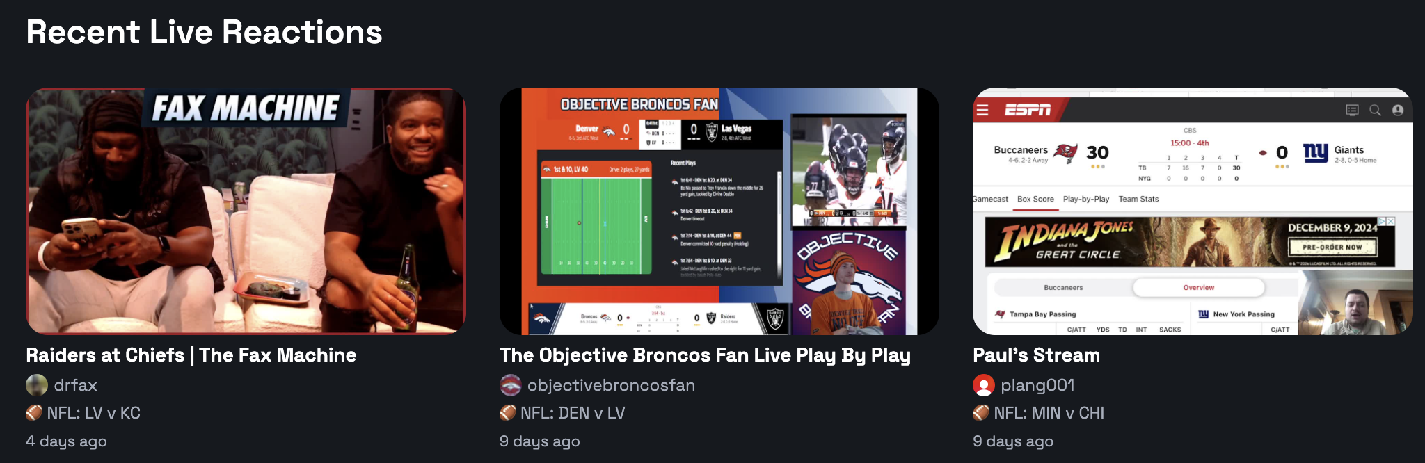 Content Feeds